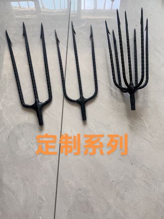 定制系列。#鱼叉 #叉鱼 #户外叉鱼 #订制鱼叉 #钢叉