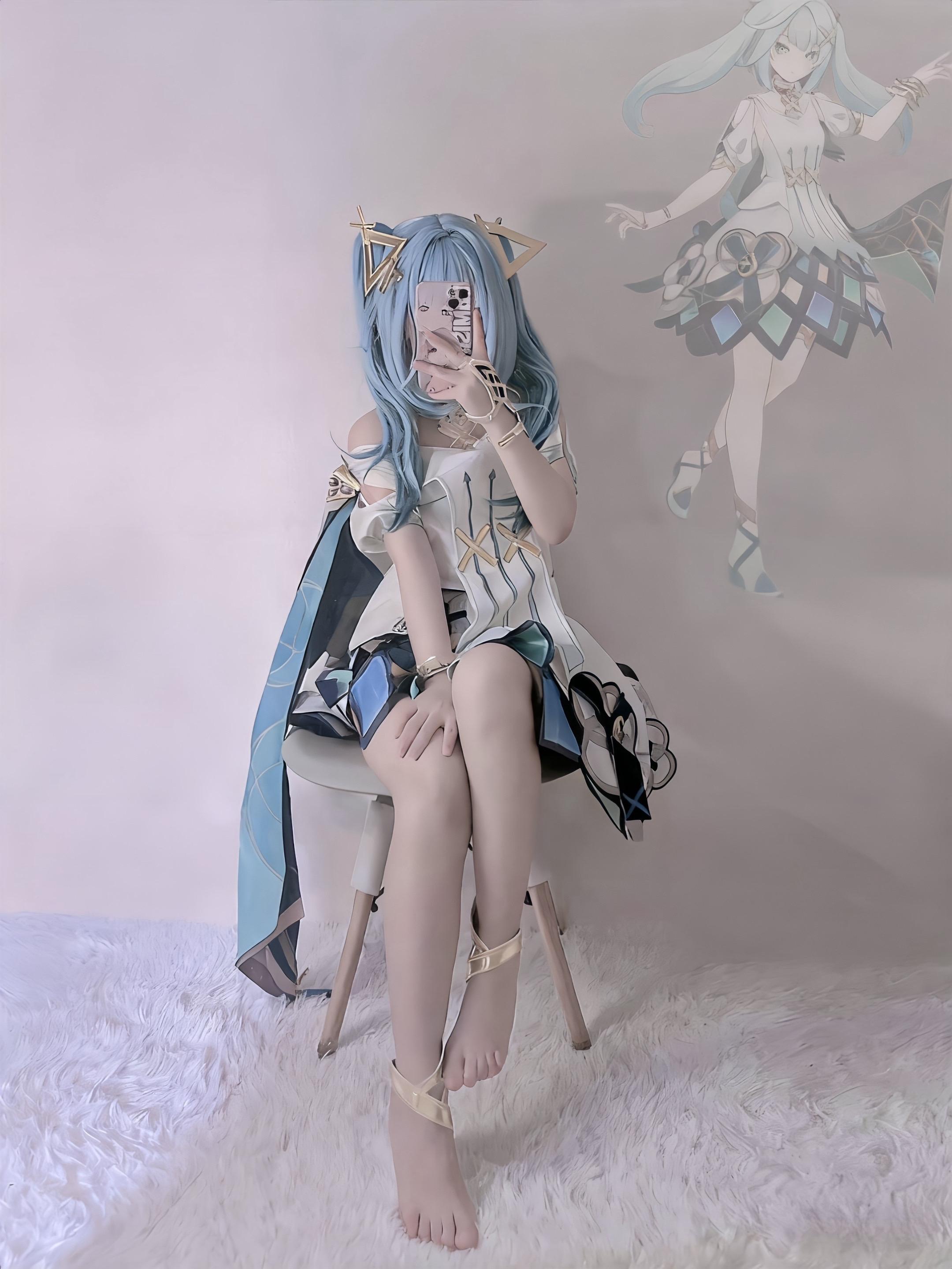 “啊,什么?”年纪大 听不见 #珐露珊 #cos #原神