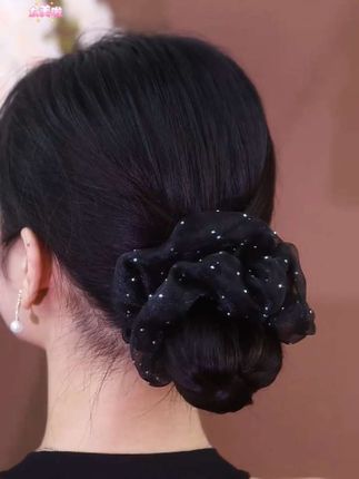 #头饰发饰 #简单好看发型 #发圈 #发圈头绳 #头饰搭配