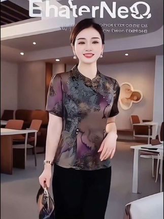 新中式国风两件套 #时尚舒服#洋气减龄#穿出自信穿出美丽 #收腰显瘦#超便宜超划算
