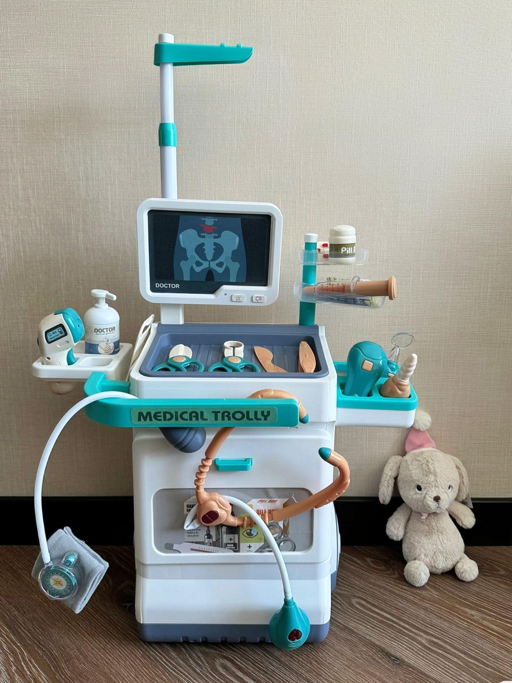 宝宝的医生玩具,今天是小医生~🧑⚕️ 挺有意思的,适合喜欢角色扮演的宝宝~ #过家家玩具 #医生玩具 #医生过家家玩具