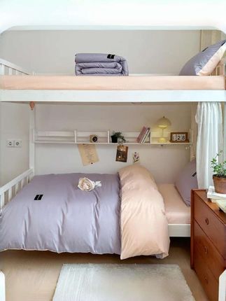 全棉三件套…面料柔软舒适又亲肤,多种颜色尺寸可选…无论家用还是学生宿舍都很不错#学生宿舍三件套#家纺床上用品 #全棉四件套 #宿舍床品#三件套