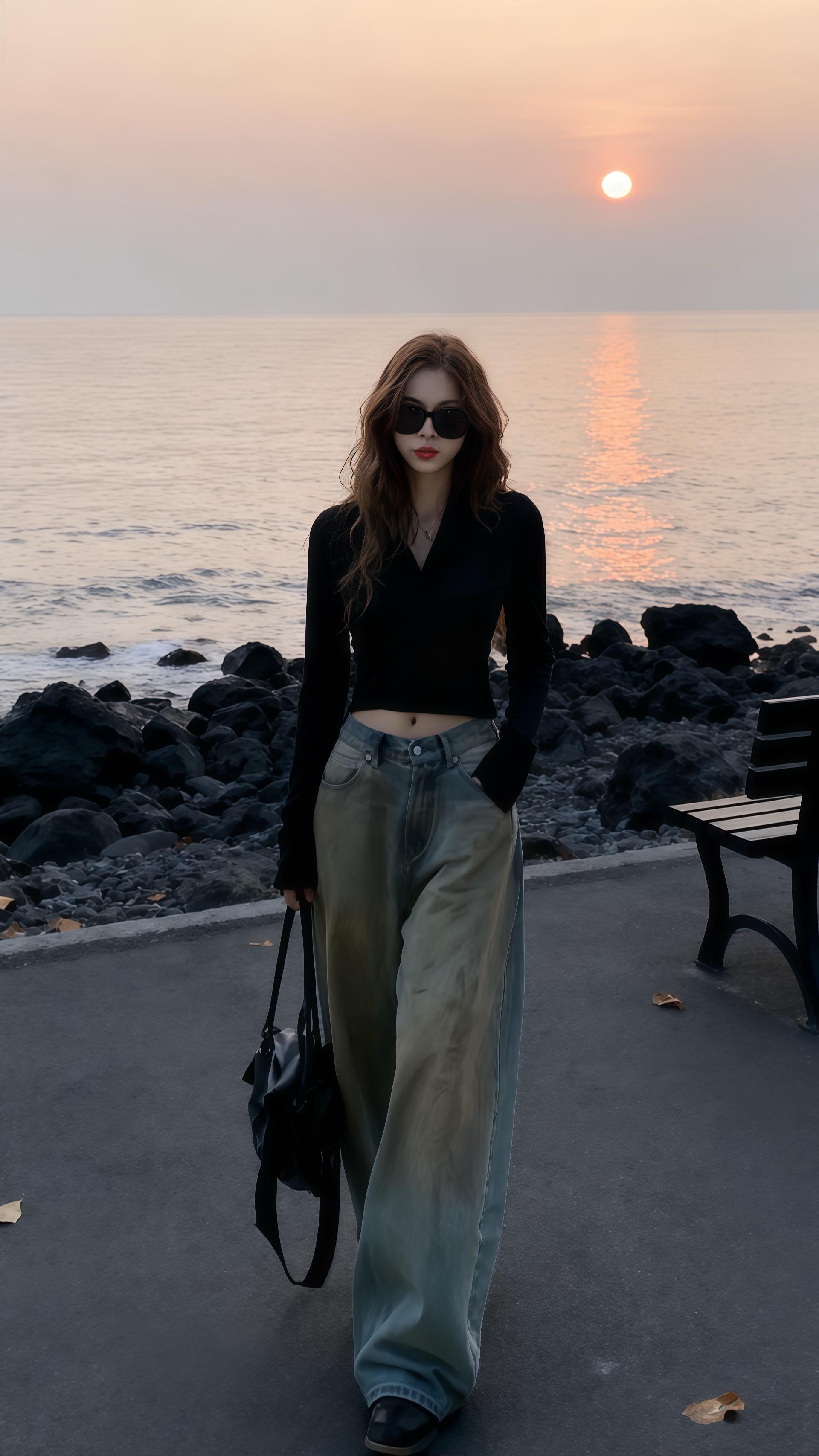 #小厨娘手势舞挑战 #秋冬穿搭新鲜感在线 #整个时尚圈都在等入chill #请欣赏赵露思的今日穿搭 #谁能拒绝舒华cleanfit风
