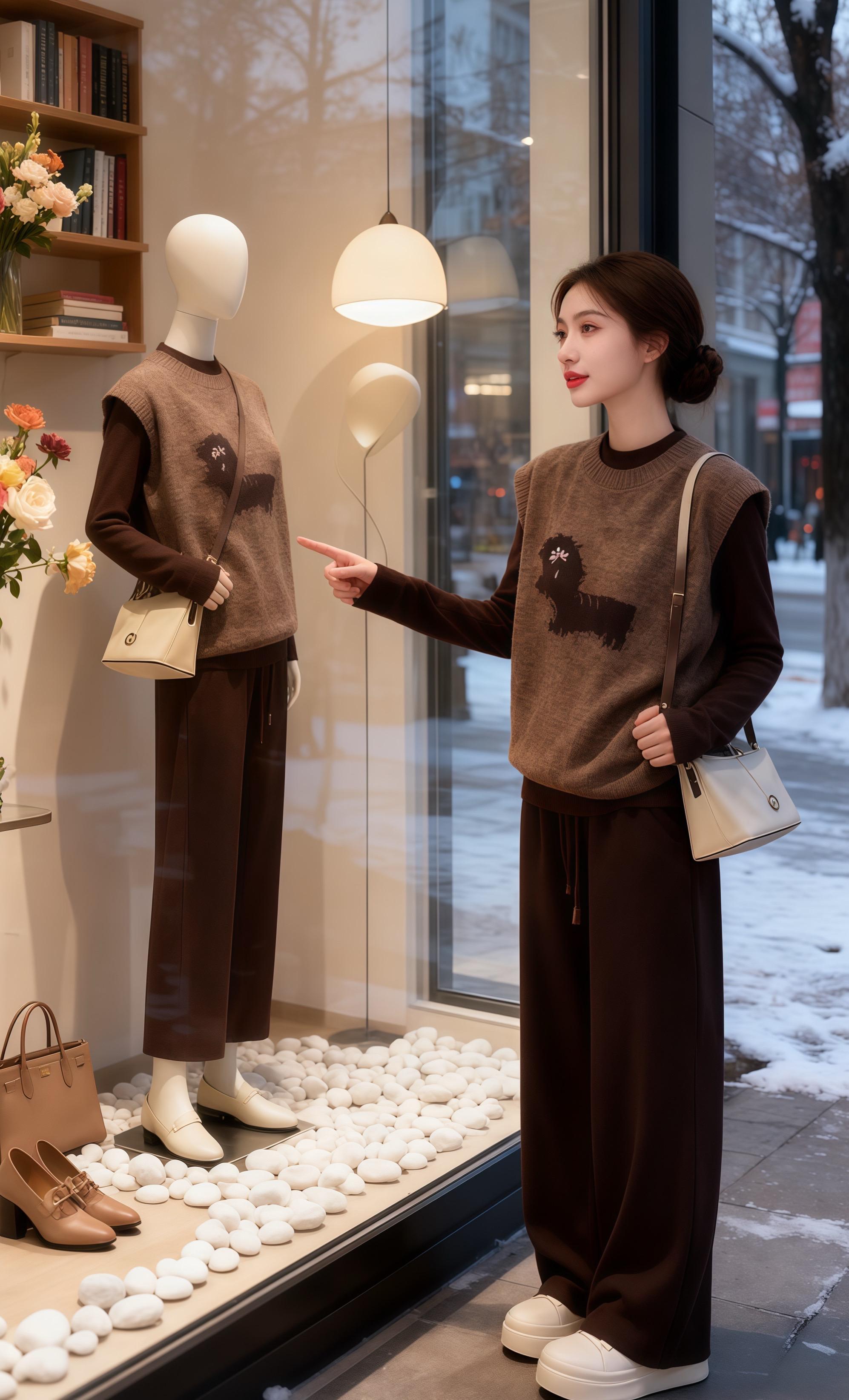 《雪天摩天轮下的咖啡心事》 苏晴捧着热咖啡站在窗边,望着摩天轮在雪景里缓缓转动。上周也是这样的雪天,她在这家店撞见了那个穿灰色大衣的男人,他低头点单的侧脸,莫名烙进她心里。如今每回握起咖啡杯,她都偷偷盼着抬眼时,能再看见那抹身影,让这冬日的暖咖香,再多一丝心动的余韵。。#冬日穿搭测评 #小个子女生秋冬就这样穿#冬天我和闺蜜就这么毛茸茸地过冬#普通人的秋冬硬核穿搭#秋冬新款@抖音创作灵感