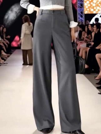 #每日分享 #时尚女裤 #西装裤 #拖地裤 #穿搭