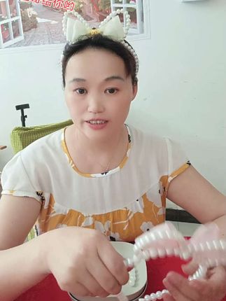纯手工小白兔发箍,小孩子的最爱