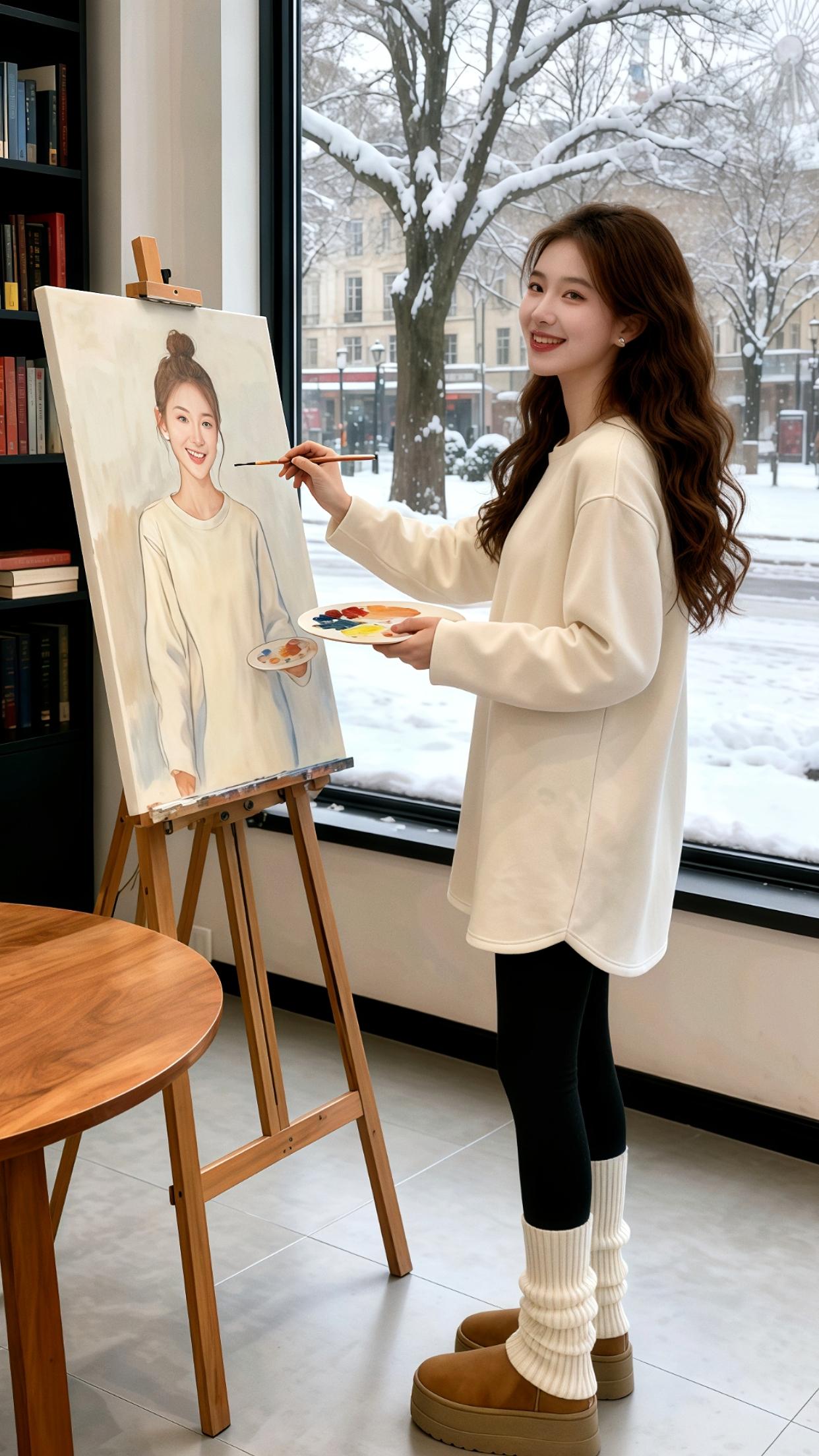 # 解锁微胖梨形的本命穿搭#冬日穿搭测评 #当我决定上班好好穿衣时 #轻松摆脱路人感的韩系穿搭 #解锁微胖梨形的本命穿搭 @DOU+小助手 @DOU+上热门