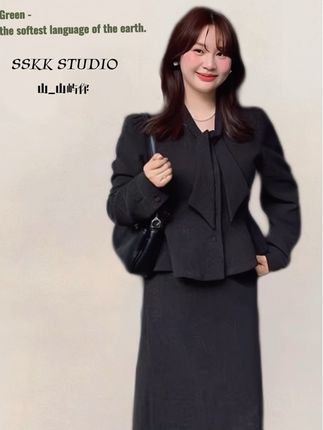 上身显瘦又气质高级感拉满的套装#高级女神穿搭 #秋冬穿搭 #微胖女生韩系ootd推荐 #微胖穿搭 #韩系穿搭