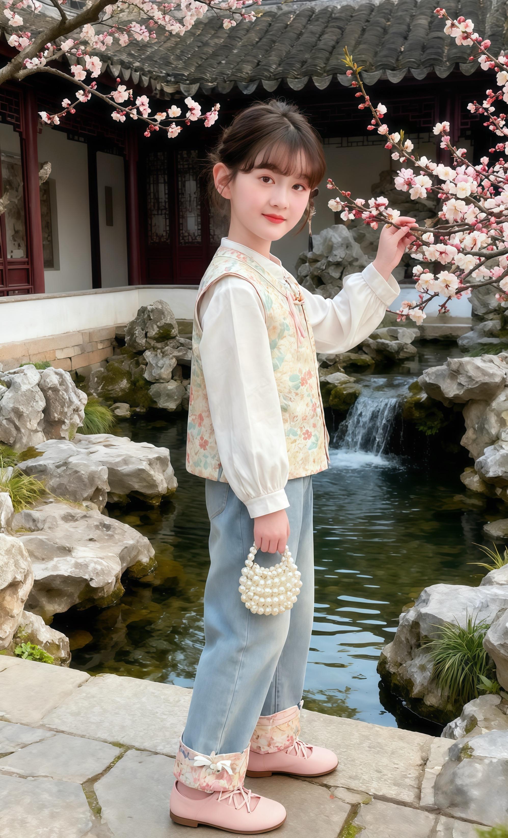 女童国风套装。#拿捏穿搭公式 #轻松解锁秋季穿搭#女童汉服 #女儿穿搭 #童装汉服 @抖加🔥上热门🔥dou+🔥热点宝