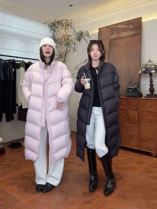 #星儿私服【LUMIEN】“陪你过冬”极简风中长款加厚保暖90绒子鹅绒服#秋冬保暖鹅绒服 #时尚气质穿搭 #时尚气质穿搭