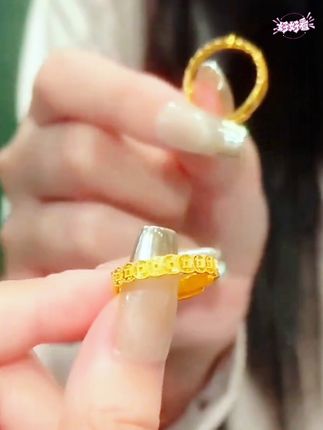 快来戴上这款素圈铜钱戒指,寓意美好,往后余生做个衣食无忧,开心快乐的小富婆!#铜钱戒指#时尚饰品#网红戒指#戒指#素圈戒指