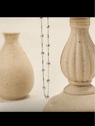 坠链均925银 梁雅帝新品【几何镭射切割闪星珠球】设计感纯银项链#时尚饰品 #优雅气质 @抖音小助手