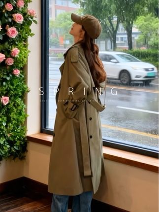 #气质风衣穿搭 #女装 #外套穿搭 #优雅气质 #韩系穿搭 @DOU+小助手 @DOU+上热门