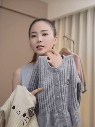 女童开衫外套秋季2025新款洋气女宝针织衫秋装儿童毛衣甜美上衣潮#女童开衫外套#针织开衫外套#面料柔软舒适 #秋季新款#2025新款