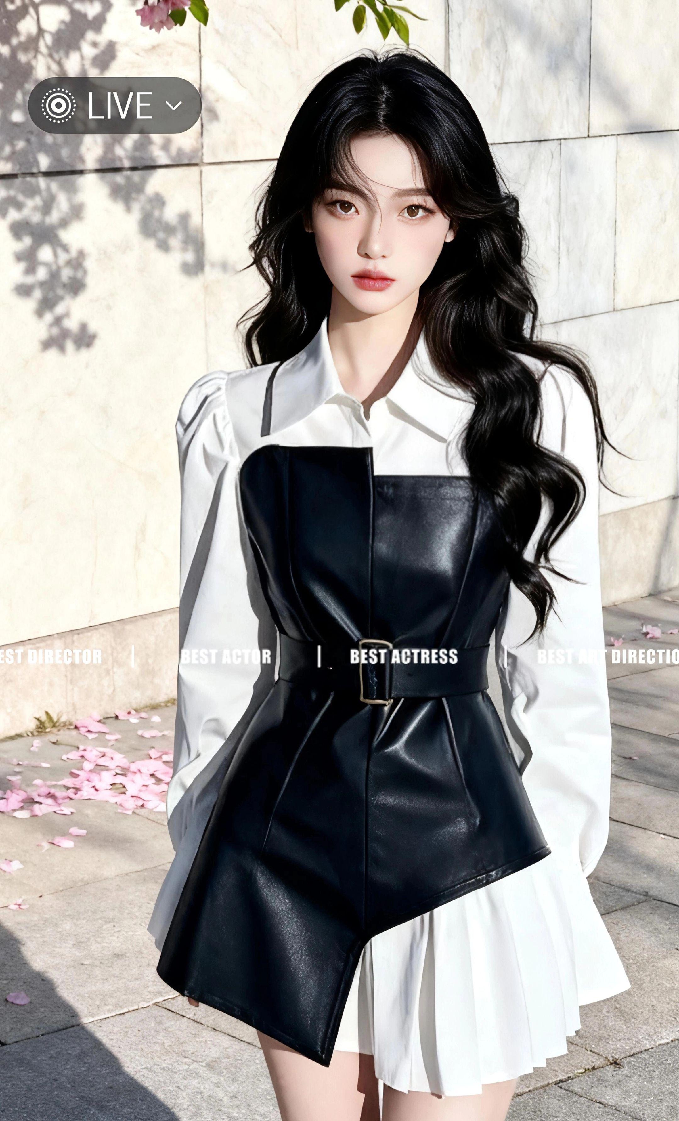 👗黑色拼接连衣裙D3666 宝子们,今天必须给你们分享这条超火的【送腰带】气质千金风黑色拼接连衣裙D3666,美到尖叫😍 它的拼接设计简直太绝了,不同材质的黑色面料拼接在一起,层次感满满,高级感瞬间拉满。而且每一处拼接都恰到好处,既有时尚感又不失优雅。 腰带一系,小蛮腰立刻显现,轻松勾勒出想要的身材曲线。裙子整体的版型超赞,能很好地遮肚子、遮胯、遮屁股,对各种身材的包容性都超好,小个子女生穿显高,高个子女生穿气场十足,完全不挑人。 面料质感也很棒,上身舒适,完全不会有不适感。无论是日常出街、约会还是参加聚会,穿上它你就是人群中的焦点,妥妥的气质千金范。关键还送腰带,简直太划算了,姐妹们闭眼入💕 #黑色拼接连衣裙 #气质千金风 #D3666 #送腰带