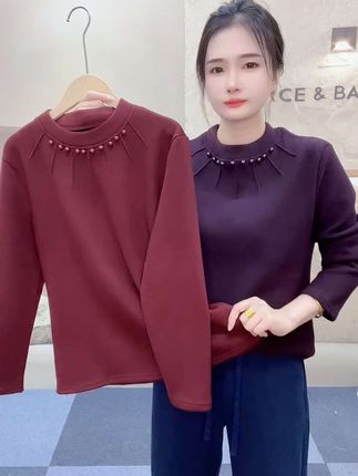 #女装 #谁穿谁好看 #面料柔软舒适 #内搭外穿都好看 #加绒加厚保暖