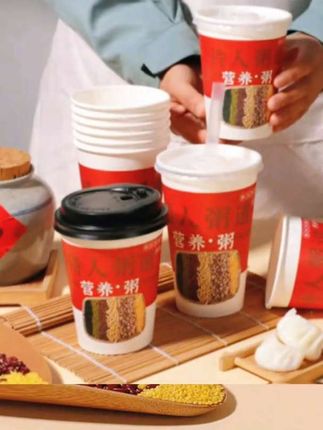 #杯子 #一次性早餐粥杯#古月天呈