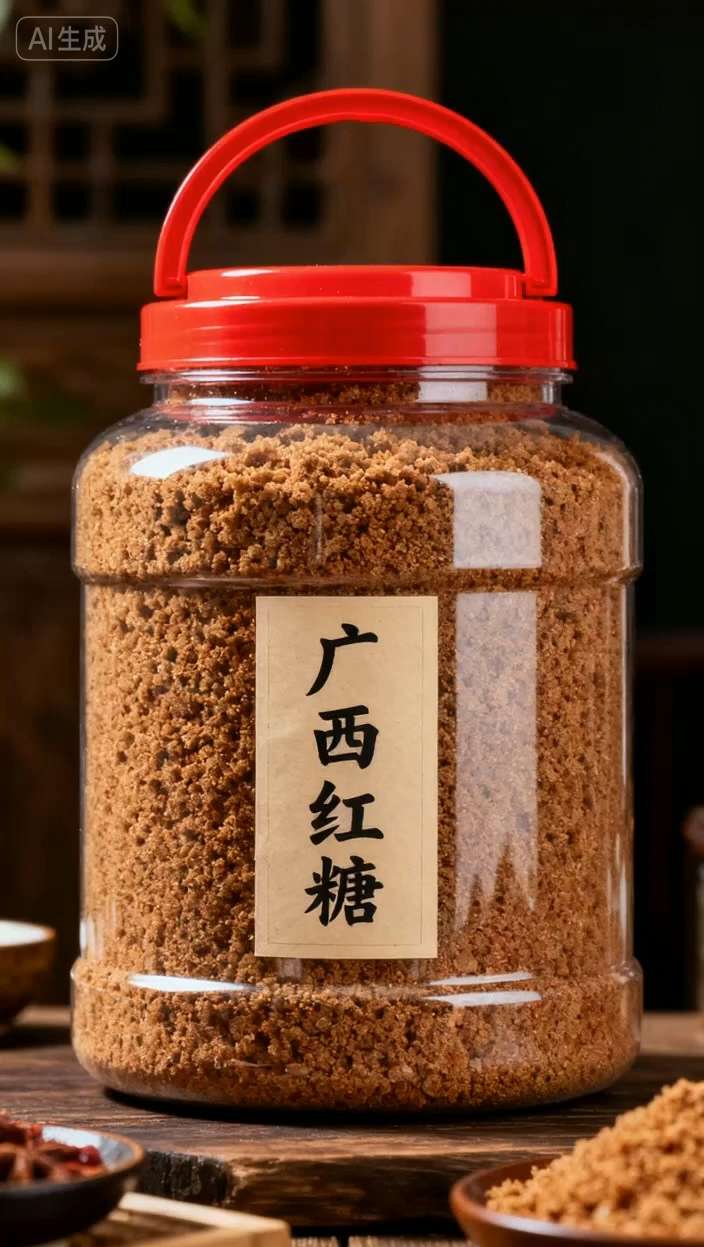 宝子们,爱喝红糖水的可千万别错过这款!咱家用纯甘蔗古法手工熬的红糖粉,一点添加剂都没有,开袋那股浓浓的蔗香“嗖”地就钻进鼻子,闻着就特安心~😌 平时冲杯红糖水,暖乎乎的下肚,从头舒服到脚;煮醪糟鸡蛋时加两勺,甜味自然不齁,还带着甘蔗的清润,方便又好喝。这才是真正的好红糖,喝的都是食材本真的甜~ #红糖 #甘蔗红糖 #纯手工红糖 #广西红糖 #红糖的妙用