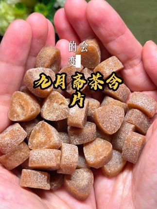 #九月斋茶含片 有三种口味,随时随地来一颗就很清新#约会必备 #口气清新 #出门必备 #茶含片