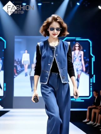 被问爆💥的2025新款港风复古牛仔三件套,毛边背心自带随性调调~~慵懒风即视感阔腿裤一键拉长身材比例,日常通勤、周末出街都能穿,面料软弹又有范儿~ 一套包揽复古韵味,搭配小白鞋/短靴都超绝,轻松切换多种风格,闭眼入 #早秋冷冽又随性的气质穿搭 #轻奢女装 #早秋穿搭#引领时尚潮流 #早秋贵气感穿搭