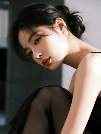 几里与麻 连帽抽绳半襟宽松显瘦帽衫卫衣 衣长60胸围120 2090984#好物推荐🔥