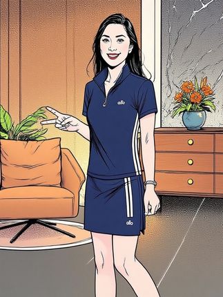 啄木鸟冰丝短袖运动套装女2025新款夏季女士裙裤跑步休闲服两件套#休闲两件套 #运动套装 #休闲两件套 #夏日穿搭 #套装穿搭