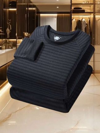 男士加绒保暖套装 #高端男装 #保暖又好看 #保暖套装 #降温了照顾好自己 #男士保暖套装