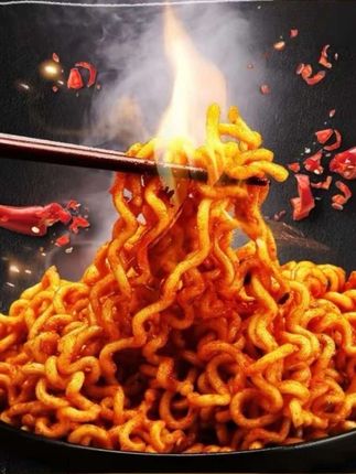 【加送1袋,共发16袋/23袋】超辣火鸡面泡面夜宵方便速食食品拌面DS#火鸡面 #超辣火鸡面火鸡面 #好吃到爆 #黄子韬