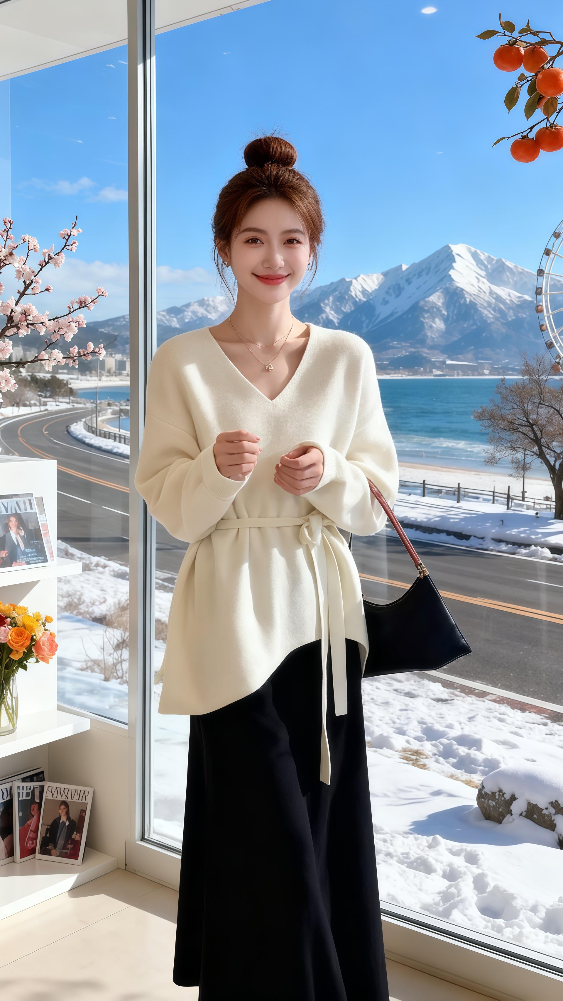 #针织衫 #高级感穿搭