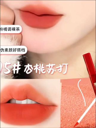 千万别嫌它便宜,一点也不输大牌,每个颜色都好好看,巨显白#唇釉 #平价彩妆 #口红 #不沾杯不掉色 #唇釉试色