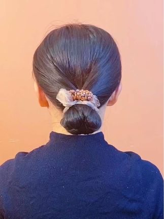 百搭丸子头 #随手一扎就好看 #简单盘发编发教程 #盘发造型 #今日分享 #日常发型