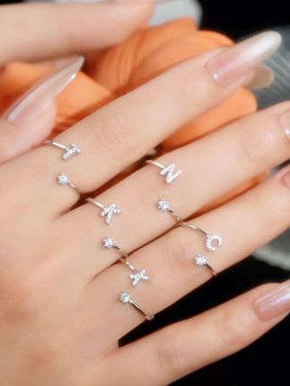 #子母戒指💍你会戴谁的名字呢?#戒指#情侣对戒#礼物#戒指控