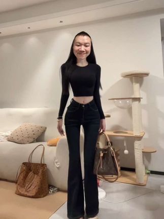 #牛仔裤穿搭