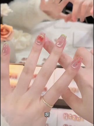 #纯手工穿戴甲#穿戴甲#美甲#美出高级感#穿戴甲随意摘戴