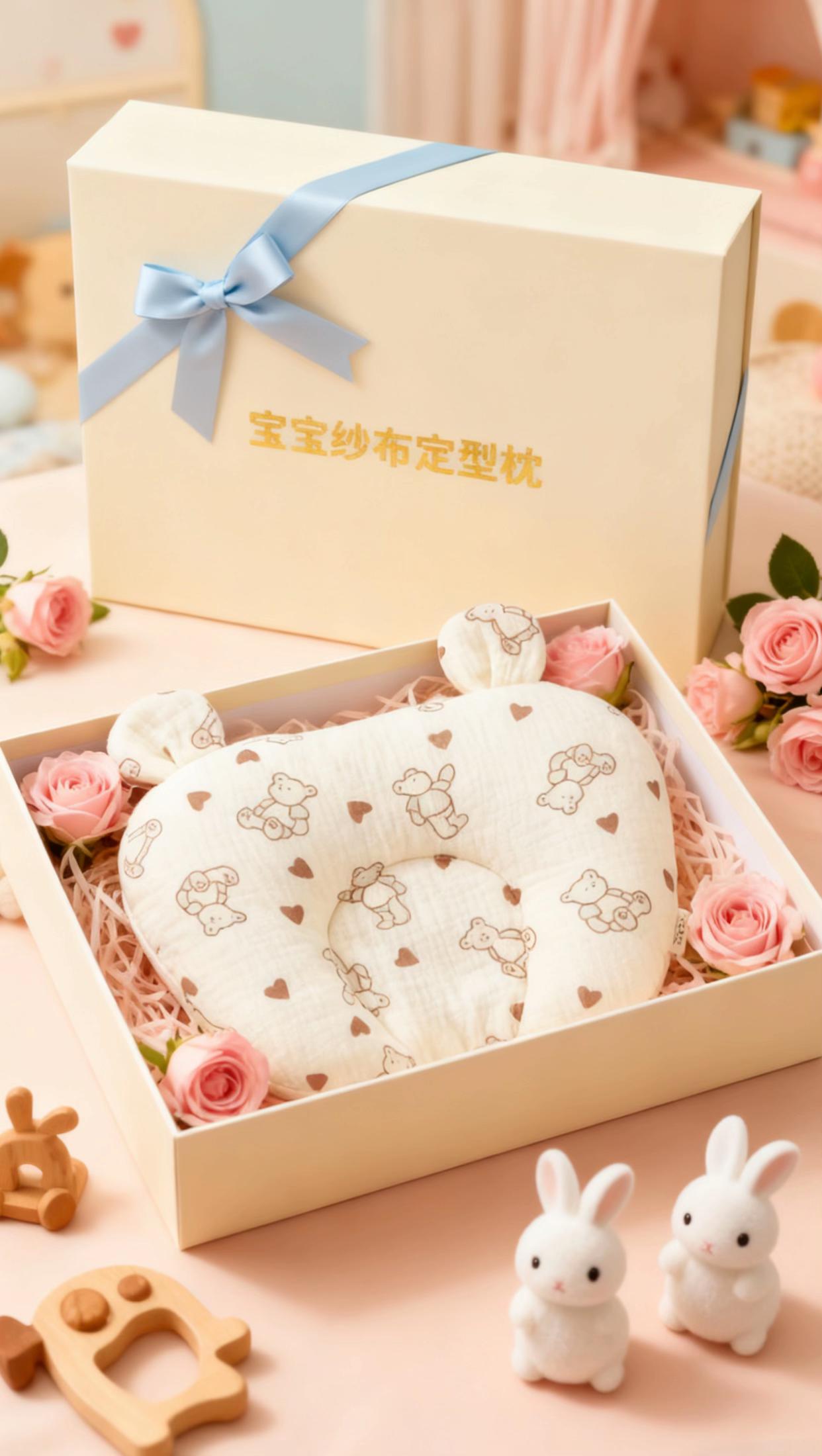 韩风设计的宝宝枕头来啦~ 新生儿定型、防偏头超合适,透气面料不闷汗,软乎乎贴合小脑袋。宝宝安睡时稳稳承托,还能当安抚枕给足安全感。从小护好头型,颜值气质悄悄加分,宝妈选它准没错~ #宝宝定型枕 #新生儿枕头 #防偏头神器 #婴儿安睡好物