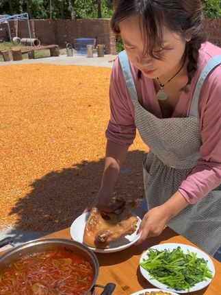 #传统美食 #我的乡村美食 #风干鸡