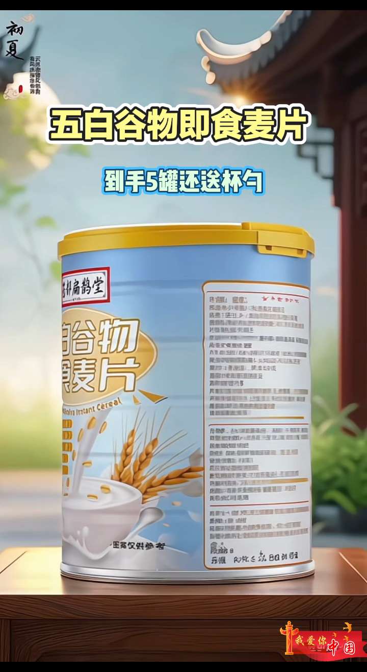 五白谷物即食麦片。#五白谷物即食麦片#超便宜超划算 #好东西一起分享给大家 #早餐吃什么 @我要上热门