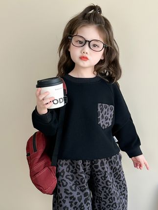 #幼儿服装 女童装套装秋季宝宝卫衣2025新款洋气时髦儿童衣服女孩豹纹两件套#好物推荐🔥 #好物分享 #好物种草推荐 #萌娃穿搭