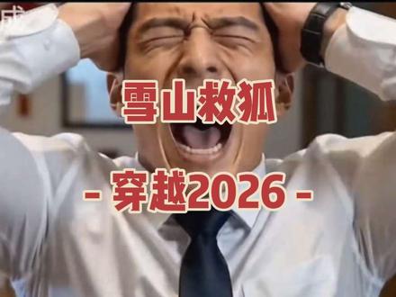 告别酱板鸭狐狸雪山轮回 男主穿越2026#雪山救狐狸 #AI #抽象 #AI整活 #雪山