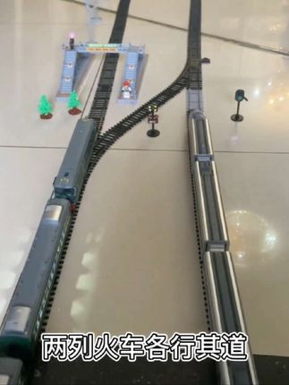奥乐火车模型轨道套装和谐号复兴号高速列车高铁玩具男孩儿童节礼