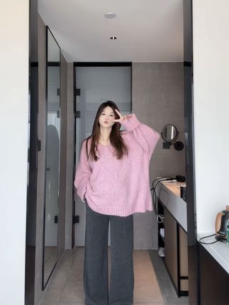 超舒服~孕妇阔腿裤2025年春秋新款糯米裤小个子高个外穿显瘦裤子