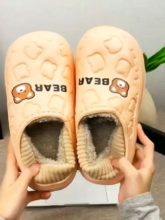 这款棉拖鞋真的太可爱了!保暖又防滑,居家好物❄️🧦 #棉拖鞋 #居家好物