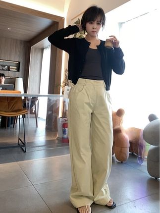 时尚款直筒裤#ootd穿搭 #高级感穿搭#极简穿搭