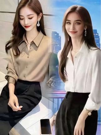 #高级感穿搭 #潮流时尚穿搭 #时尚洋气百搭小衫 #别致独特小衫 #早秋贵气感穿搭