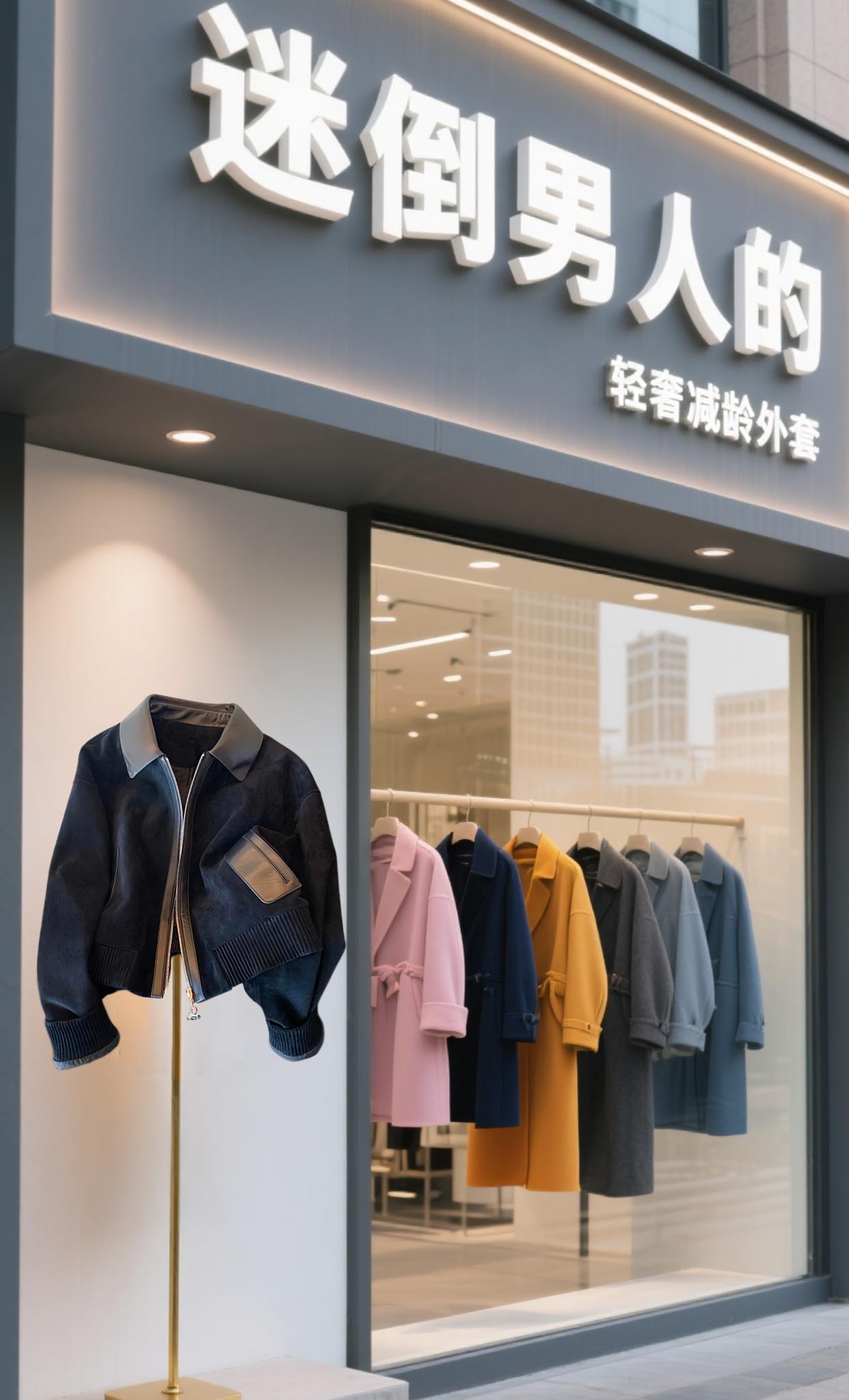 谁懂啊!被问了800次链接的秋日“质感王炸”夹克终于来了✨ 2025秋新款复古黑拼皮+麂皮绒,上手一摸就知道是“显贵”的狠角色!翻领利落又飒气,短款版型悄悄把腰线往上提,显高显瘦还不挑人,梨形、苹果形身材都能穿得好看~ 搭牛仔裤是随性潮酷的街拍感,配半裙又秒变优雅职场人,出门随便一穿都像精心搭配过,朋友都以为我是穿搭博主呢😎 这个秋天想在穿搭上“躺赢”?选它就对了! #早秋穿搭天花板 #职场穿搭不重样 #小个子显高显瘦穿搭 #高质感 #通勤搭配 @抖加🔥上热门🔥dou+🔥热点宝