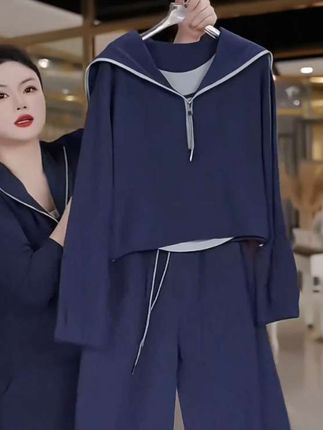 休闲三件套减龄穿搭#减龄显瘦穿搭 #新品穿搭 #遮肉显瘦穿搭 #百搭显瘦 #面料柔软舒适