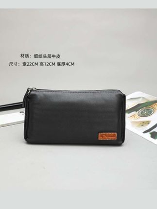 时尚休闲多功能软牛皮大容量手抓小包 #真皮手拿包 #头层牛皮 #高端品质 #手抓包