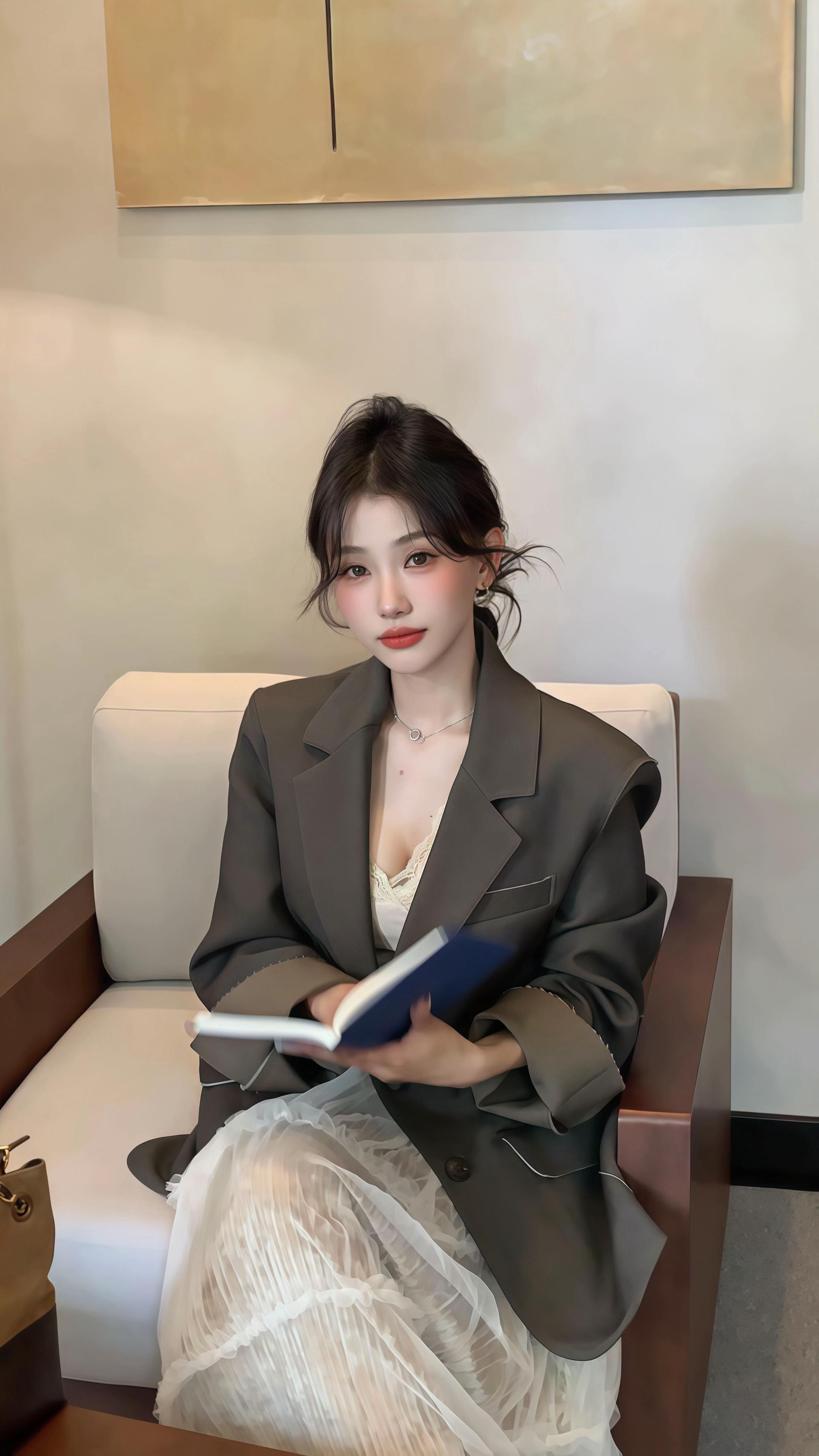 #拿捏开学穿搭公式 #如何把牛仔衬衣穿出时髦感 #穿搭如呼吸般简单 #素颜穿搭如何摆脱土气感 #蓝色衬衫一周穿搭不重样
