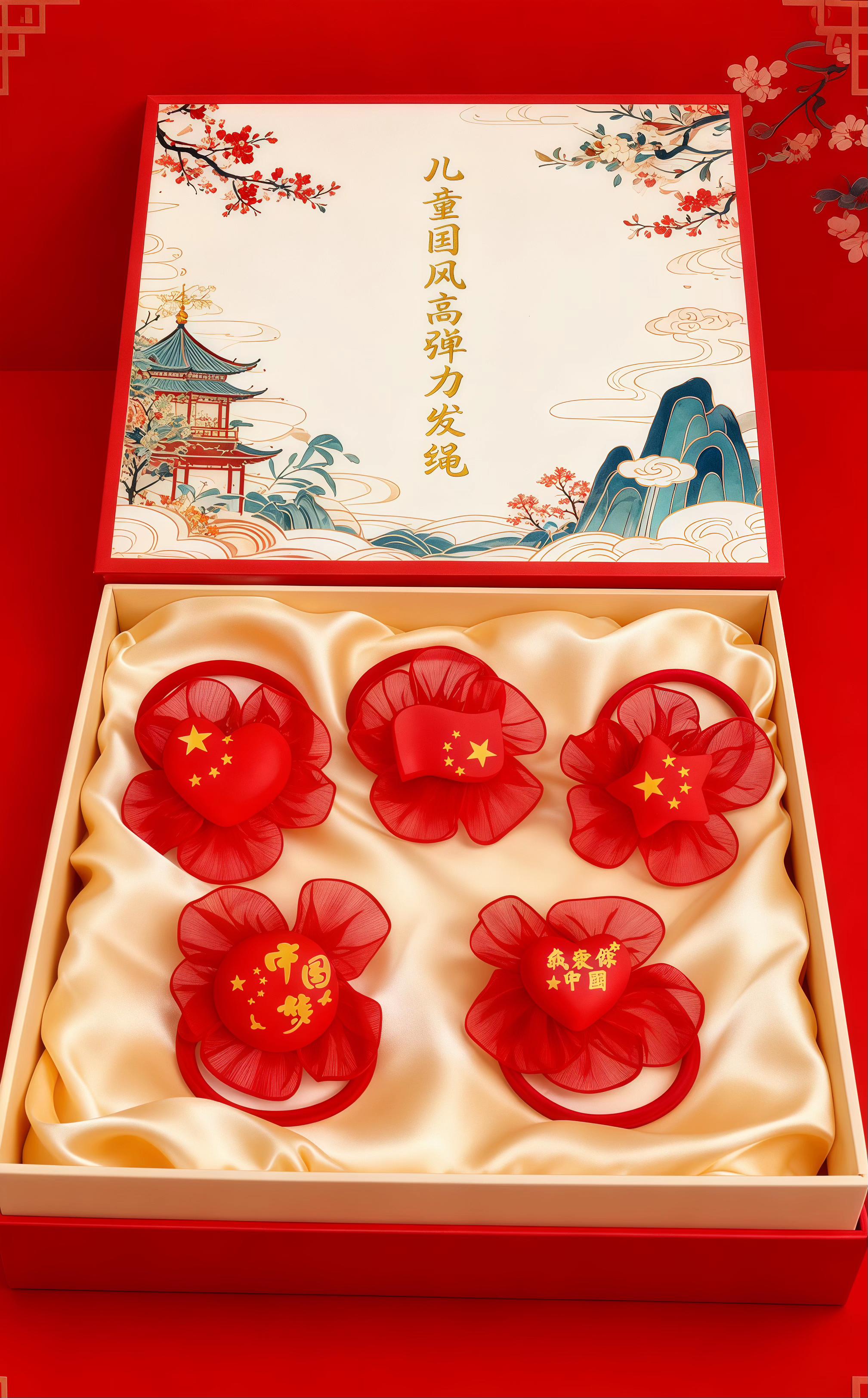 #红色喜庆 #国庆发饰 #女童发饰#国庆 #红色发饰@抖加🔥上热门🔥dou+🔥热点宝