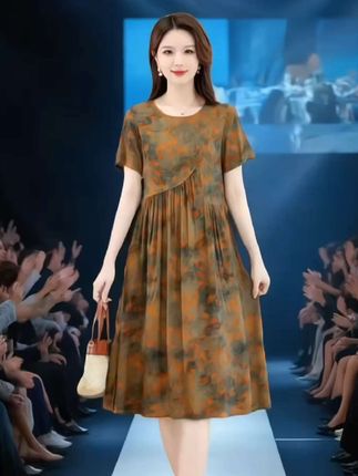 #优雅气质 #减龄气质 #气质范 #谁穿谁漂亮 #气质连衣裙